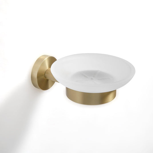 Origins Turner Soap Dish - Brushed Brass - Envy Bathrooms Ltd