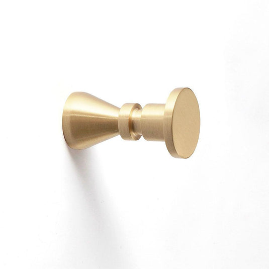 Origins Wilson Hook - Brushed Brass - Envy Bathrooms Ltd