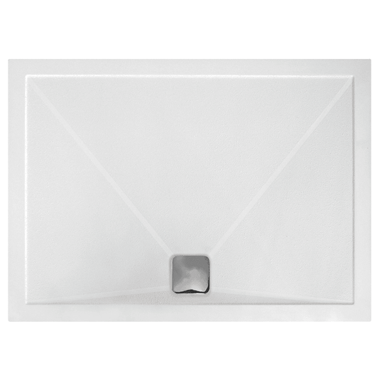 Poppy 25mm Anti-Slip Ultra-Slim 1700x900mm Rectangular Tray & Waste - RUBY3933 - Envy Bathrooms Ltd