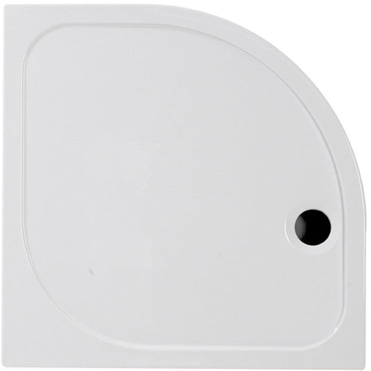 Poppy 45mm Low Profile 1200x800mm Offset Quadrant Tray & Waste (LH) - RUBY106702 - Envy Bathrooms Ltd