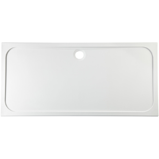 Poppy 45mm Low Profile 1700x800mm Rectangular Tray & Waste - RUBY104346