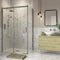 Poppy Apollo 700mm Sliding Door Side Panel | Chrome | RUBY3833
