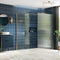Poppy Apollo 800mm Fluted Wetroom Panel & Side Panel Arm | Brushed Brass | RUBY107582