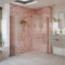 Poppy Apollo 800mm Fluted Wetroom Panel & Side Panel Arm | Brushed Bronze | RUBY108967