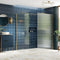 Poppy Apollo 900mm Fluted Wetroom Panel & Side Panel Arm | Brushed Brass | RUBY107583