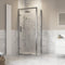 Poppy Apollo 900mm Hinged Door Side Panel | Chrome | RUBY3820