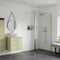 Poppy Apollo Optional 330mm Rotatable Wetroom Panel (Retrofit) | Chrome | RUBY103399