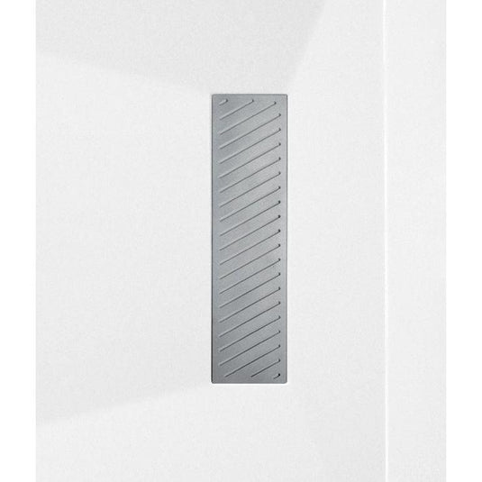 Poppy Linear Tray Waste & Cover - Chrome - RUBY106239 - Envy Bathrooms Ltd