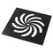 Poppy  Tray Waste Cover | Matt Black | RUBY105333