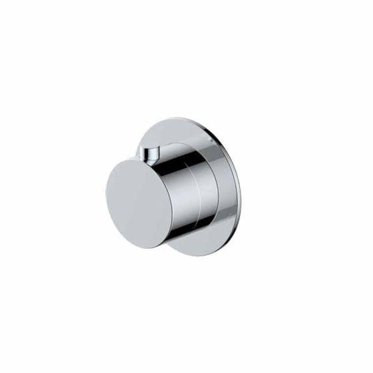 RAK Ceramics Petit Round Concealed Diverter Single Outlet - Brushed Nickel - RAKPER3020-1N