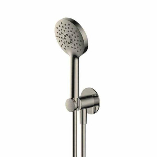 RAK Ceramics Petit Round Wall Mounted Shower Set - Brushed Nickel - RAKPER4005N