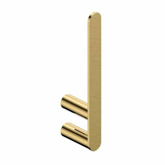 RAK Ceramics Petit Round Toilet Roll Holder - Brushed Gold - RAKPER9902-3G