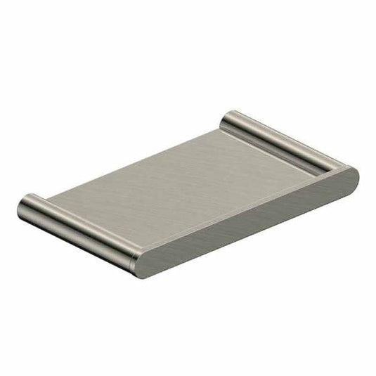 RAK Ceramics Petit Round Soap Holder - Brushed Nickel - RAKPER9905-2N