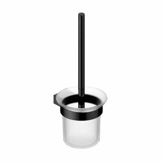 RAK Ceramics Petit Round Toilet Brush Holder - Matt Black - RAKPER9908B