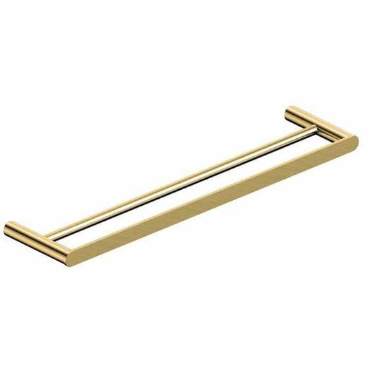 RAK Ceramics Petit Round 600mm Double Towel Bar - Brushed Gold - RAKPER9912-60G