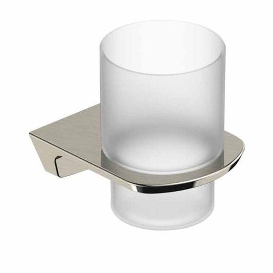 RAK Ceramics Petit Square Tumbler Holder - Brushed Nickel - RAKPES9903N