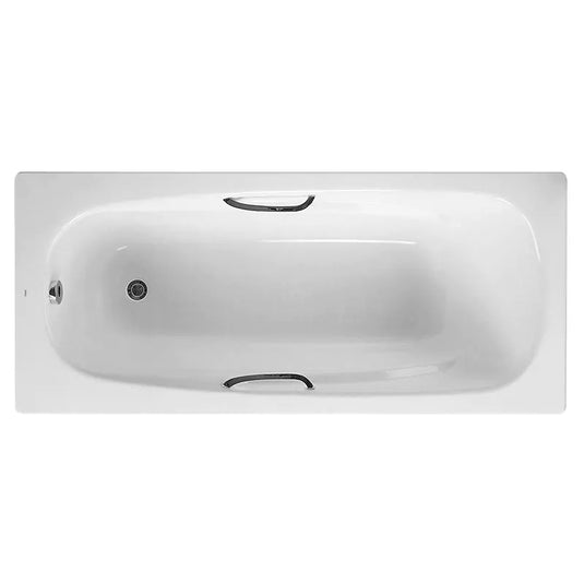 Roca Carla 1700x700mm Single Ended Bath 2 Tap Holes | A2374M3000