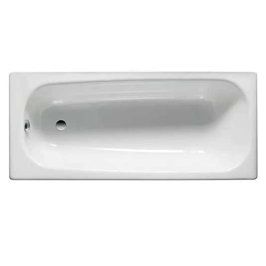 Roca Contesa 1600x700mm Single Ended Anti-Slip Bath 2 Tap Holes | A2371J3000