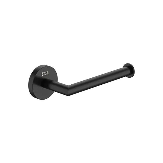 Roca Hotels Round Toilet Roll Holder Matt Black | A817582C40