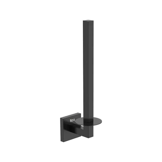 Roca Hotels Square Double Toilet Roll Holder Matt Black | A817614C40