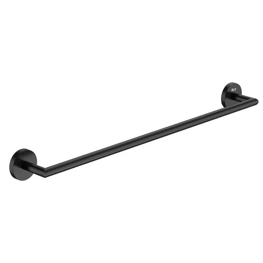 Roca Hotels Round 600mm Towel Rail Matt Black | A817574C40