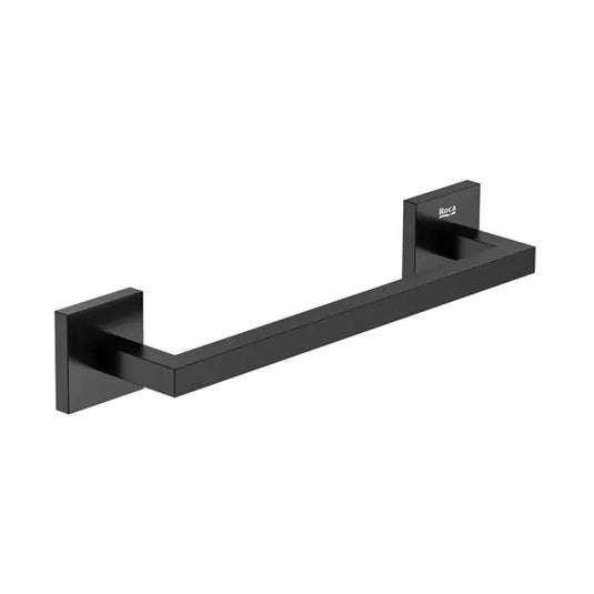 Roca Hotels Square 300mm Towel Rail Matt Black | A817607C40