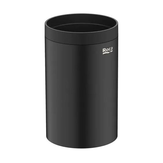 Roca Hotels Round Countertop Tumbler Matt Black | A817594C40
