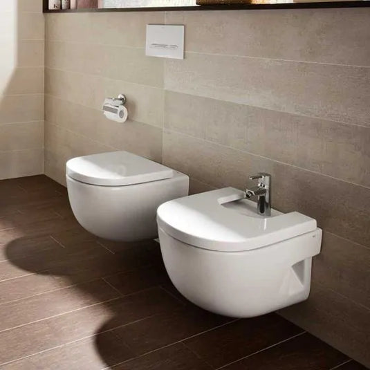 Roca Meridian-N Wall Hung Bidet with Hidden Fixations | A357248000