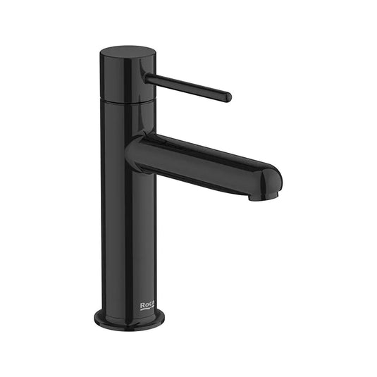 Roca Nu Basin Mixer Tap With Pin Handle Titanium Black | A5A323FCN0
