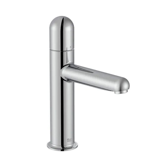 Roca Nu Basin Mixer Tap With Dome Handle Chrome | A5A3Y3FC00