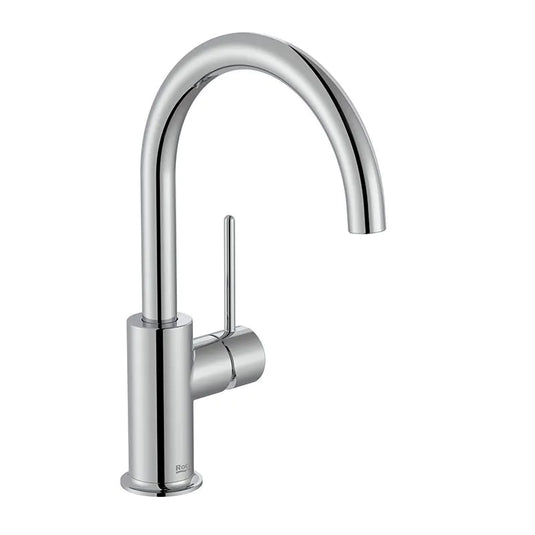 Roca Nu Basin Mixer Tap With Pin Handle Chrome | A5A4A3FC00