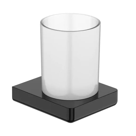Roca Tempo Wall Mounted Tumbler Black Titanium | A817021CN0