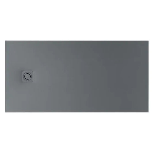 Roca Terran-N Stonex 2.0 1000 x 700mm Rectangular Shower Tray Slate | APA013E82BC00200