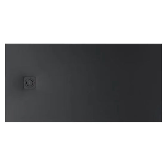 Roca Terran-N Stonex 2.0 1400 x 700mm Rectangular Shower Tray Black | APA015782BC00400