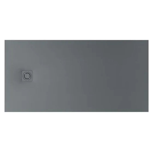 Roca Terran-N Stonex 2.0 1400 x 800mm Rectangular Shower Tray Slate | APA0157832000200