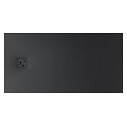Roca Terran-N Stonex 2.0 1400 x 800mm Rectangular Shower Tray Black | APA0157832000400