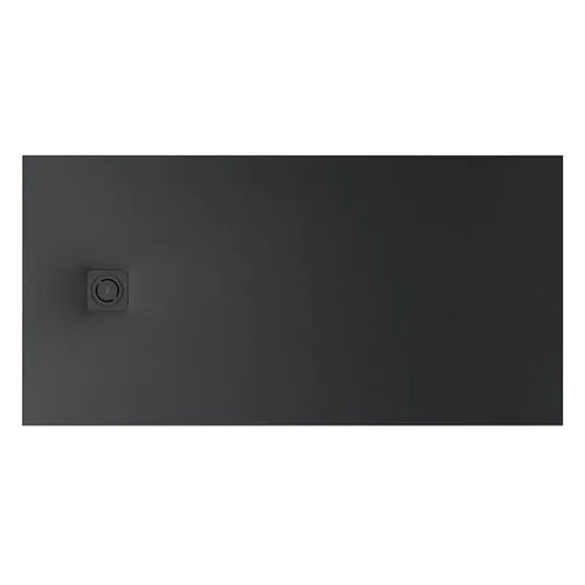 Roca Terran-N Stonex 2.0 1400 x 900mm Rectangular Shower Tray Black | APA0157838400400
