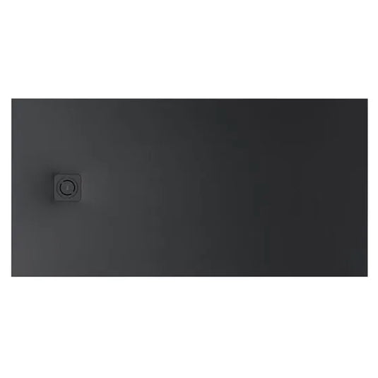 Roca Terran-N Stonex 2.0 1600 x 900mm Rectangular Shower Tray Black | APA0164038400400