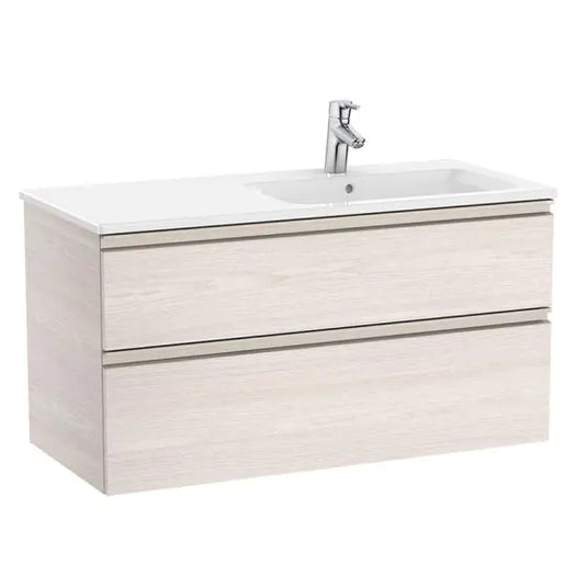 Roca The Gap 1000mm 2 Drawer Right Handed Vanity Unit Nordic Ash | A857403434