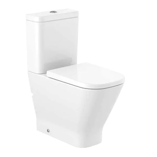 Roca The Gap Square Rimless Close Coupled Back to Wall Comfort Height WC Pan | A3421AC000