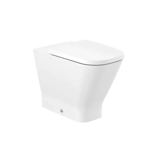 Roca The Gap Square Rimless Comfort Height Back to Wall WC Pan | A347479000