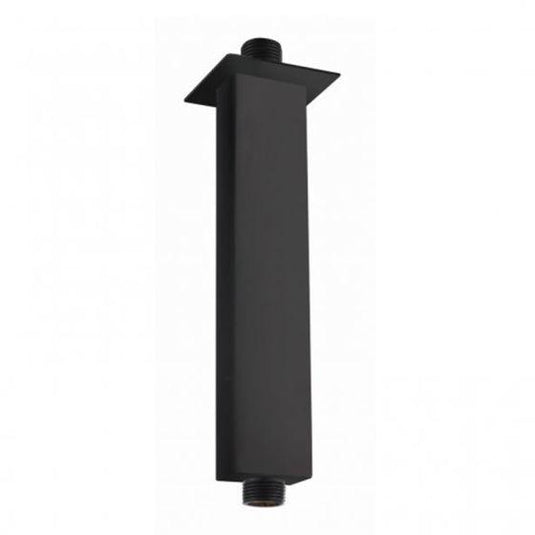 RAK Ceramics 120mm Square Ceiling Arm - Black - RAKSHW0005B - Envy Bathrooms Ltd