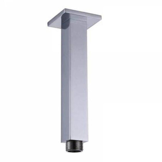 RAK Ceramics 250mm Rectangular Ceiling Arm - Chrome - RAKSHW0002 - Envy Bathrooms Ltd