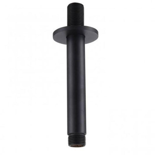 RAK Ceramics 250mm Round Ceiling Shower Arm - Black - RAKSHW0004B - Envy Bathrooms Ltd