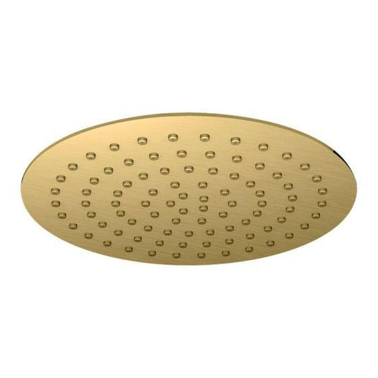 RAK Ceramics 300mm Round Shower Head - Brushed Gold - RAKITA1016G - Envy Bathrooms Ltd