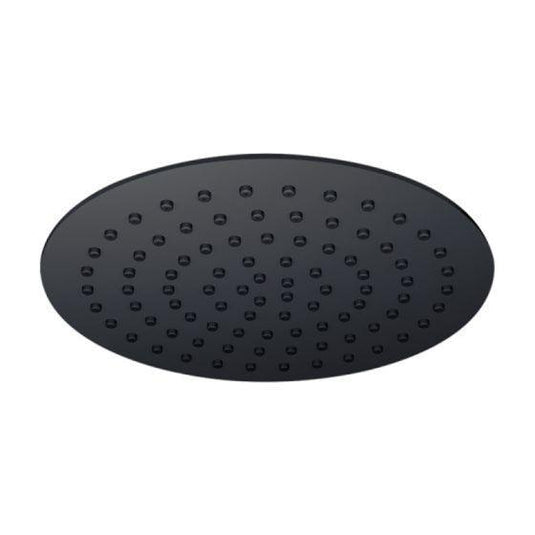 RAK Ceramics 300mm Round Shower Head - Matt Black - RAKITA1016B - Envy Bathrooms Ltd