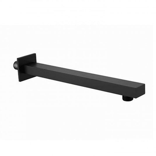 RAK Ceramics 300mm Wall Shower Arm Square - Black - RAKSHW0001B - Envy Bathrooms Ltd