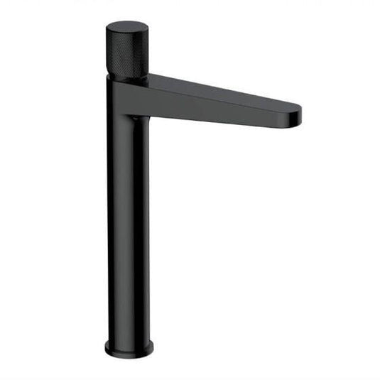 RAK Ceramics Amalfi Tall Basin Mixer - Matt Black - RAKAMA3003B - Envy Bathrooms Ltd