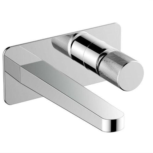 RAK Ceramics Amalfi Wall Mounted Basin Mixer with Back Plate - Chrome - RAKAMA3007C - Envy Bathrooms Ltd