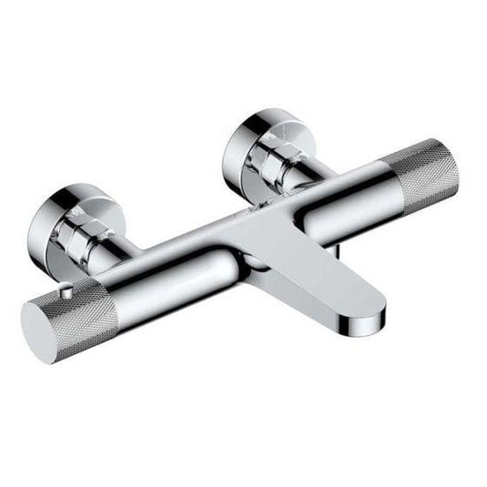 RAK Ceramics Amalfi Wall Mounted Exposed Thermostatic Bath Shower Mixer - Chrome - RAKAMA3009C - Envy Bathrooms Ltd